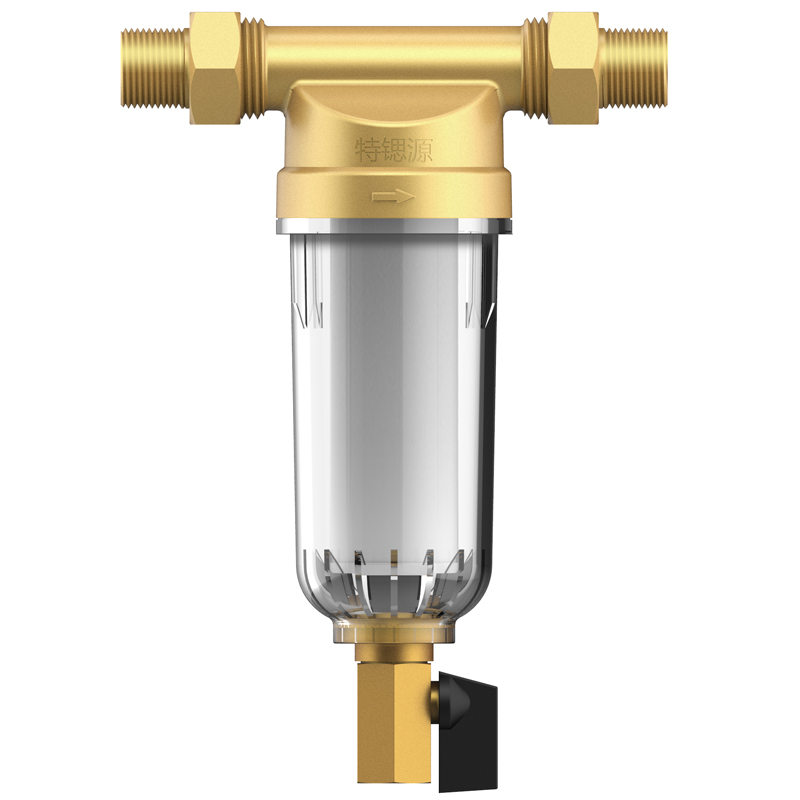 净水特锶源前置过滤器家用自来水流量管道水垢冲洗净水器