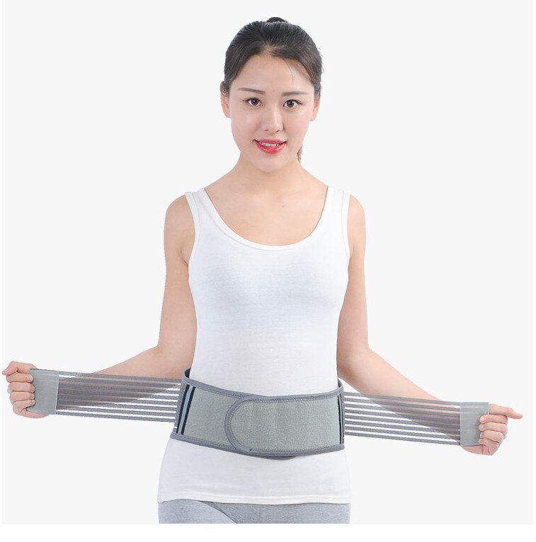 (今日6折)竹炭护腰带薄款透气保暖夏季款腰围腰椎挺