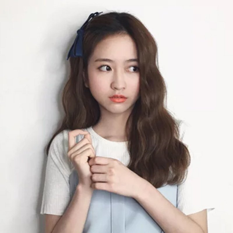 网红女假发长卷发空气刘海玉米烫中长发波浪泡面卷蛋卷头假发套