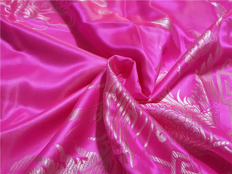 七八十年代老真丝软缎段子被面缎子旗袍面料丝绸中国风布料包邮