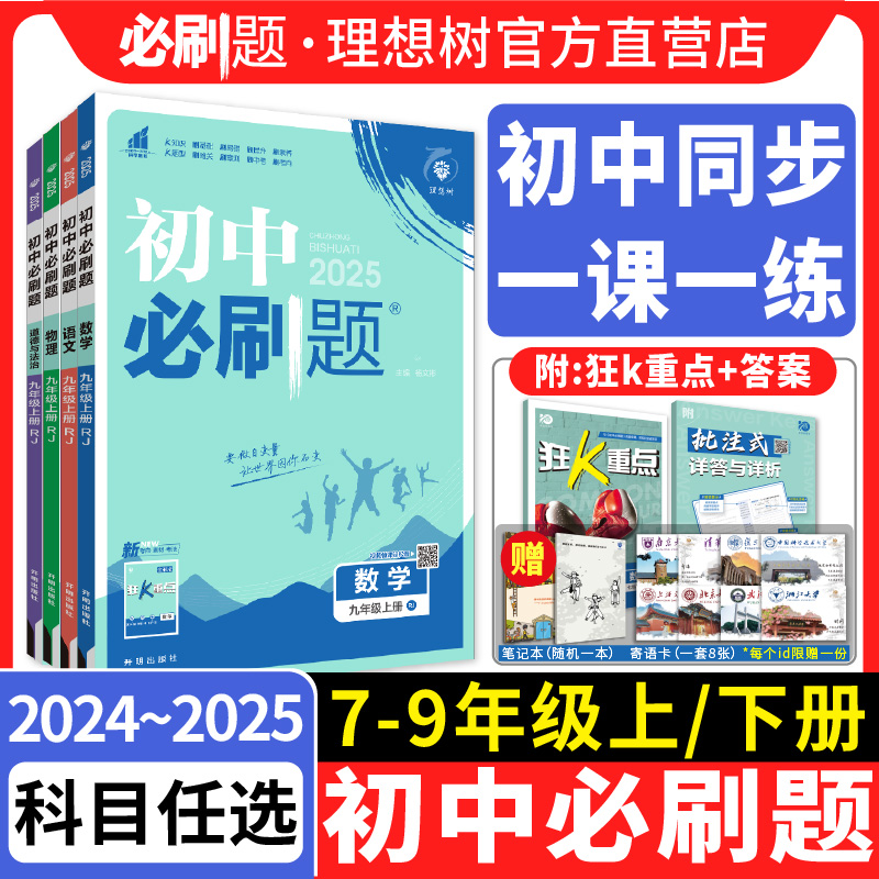 理想树2025版初中必刷题九上20