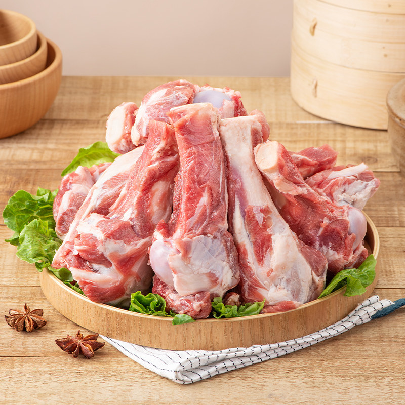 内蒙羊棒骨新鲜带肉羔羊商用批发10斤羔羊羊骨头羊骨髓整箱生鲜