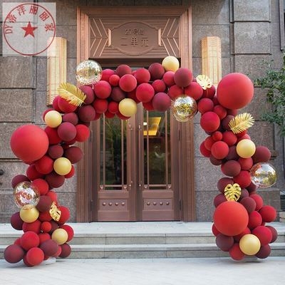 红色气球拱门价格