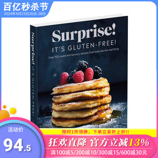 【预售】DK百科 惊喜! 它是无麸质的!Surprise! It's Gluten-free! 甜点蛋糕烘焙料理美食食谱 英文原版 图书