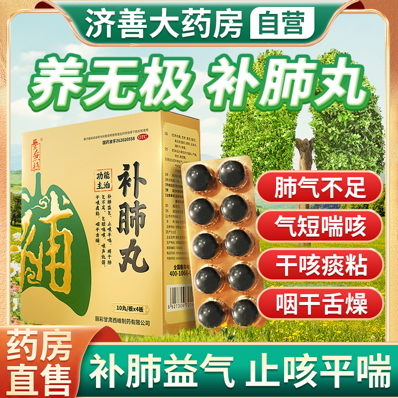 补肺丸清肺润肺化痰中药咳嗽化痰止咳