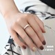「寒露」清风徐来 S999足银花朵戒指女2024新款小众气质纯银指环