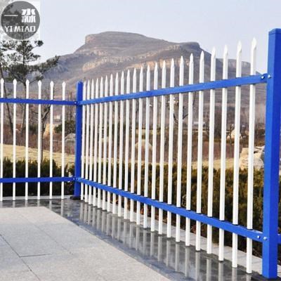 锌钢围墙护栏小区庭院别墅铁栅栏学校院墙防护栏铁艺栏杆围栏