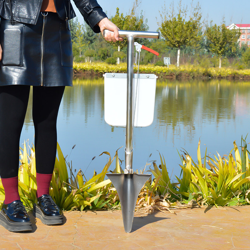 果树施肥器追肥神器农用工具玉米硬地根部多功能手动溜肥器施肥