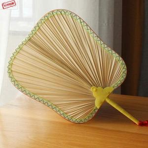 日式家用女夏手工老式葵扇子儿童蒲扇团扇圆扇复古典中国风烧烤.