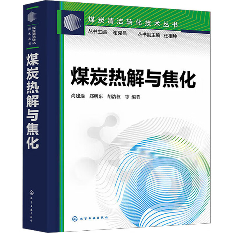 煤炭热解与焦化 尚建选，郑明东，胡浩权 化学工业出版社