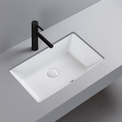 卫生间陶瓷台下盆超大超深浴室手单盆大号家 鹏方形洗衣嵌入式