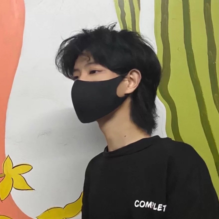 男生假发男长发全头套式鲻鱼头狼尾头假发短发韩版帅气男式日系