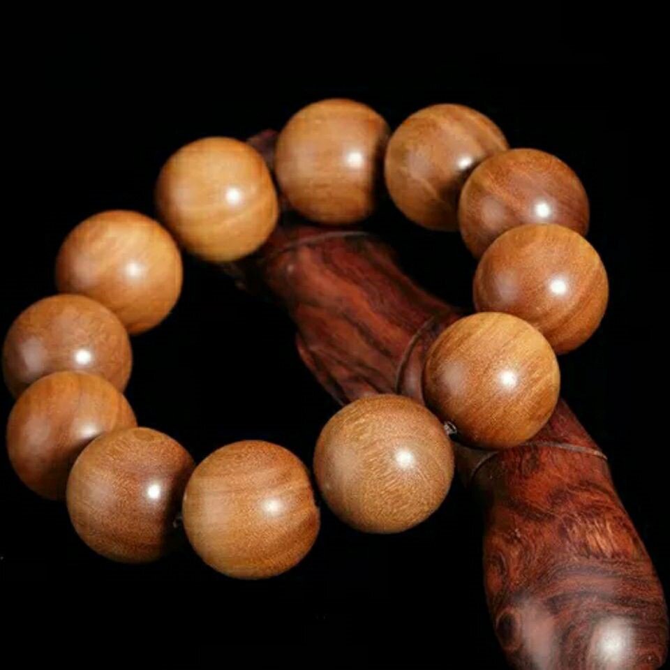 热销老山檀香手串 正宗 沉水_老山檀手串正宗老山檀香手串男士黑肉