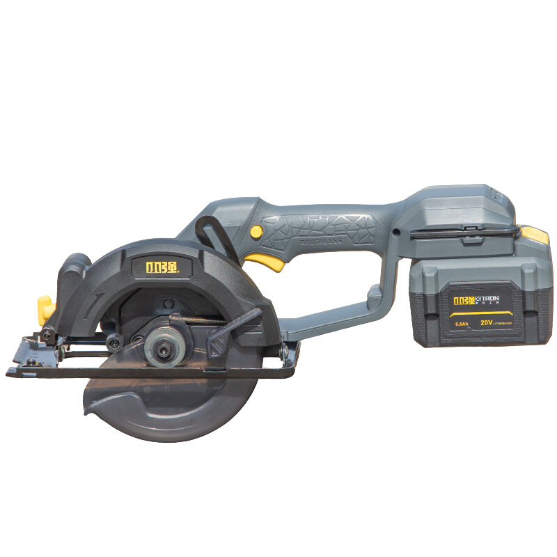 小强扁担锯锂电池5寸无刷电圆锯充电电锯木工手提锯电动工具5883
