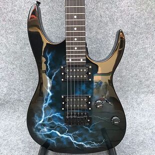 ibanez/依班娜电吉他 rg350/rg370 双摇专业演出初学电音吉他套装