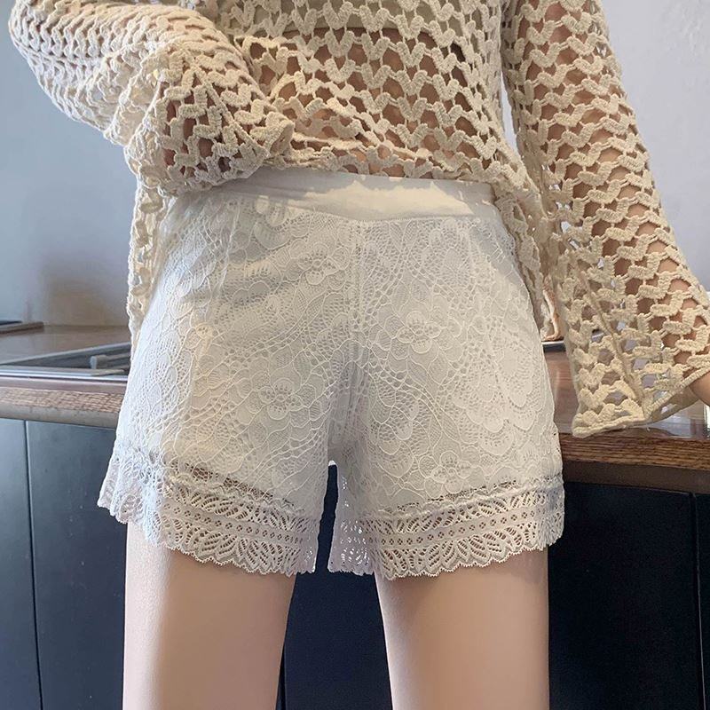 小女生安全裤穿裙子的保险裤打底短裤夏天防走光不卷边薄款可外穿