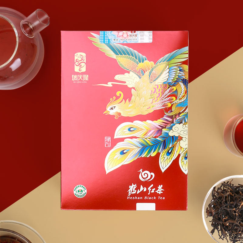 瑞庆隆红韵红茶叶特级浓香型新茶礼礼盒装鹤山特产红茶散装200g
