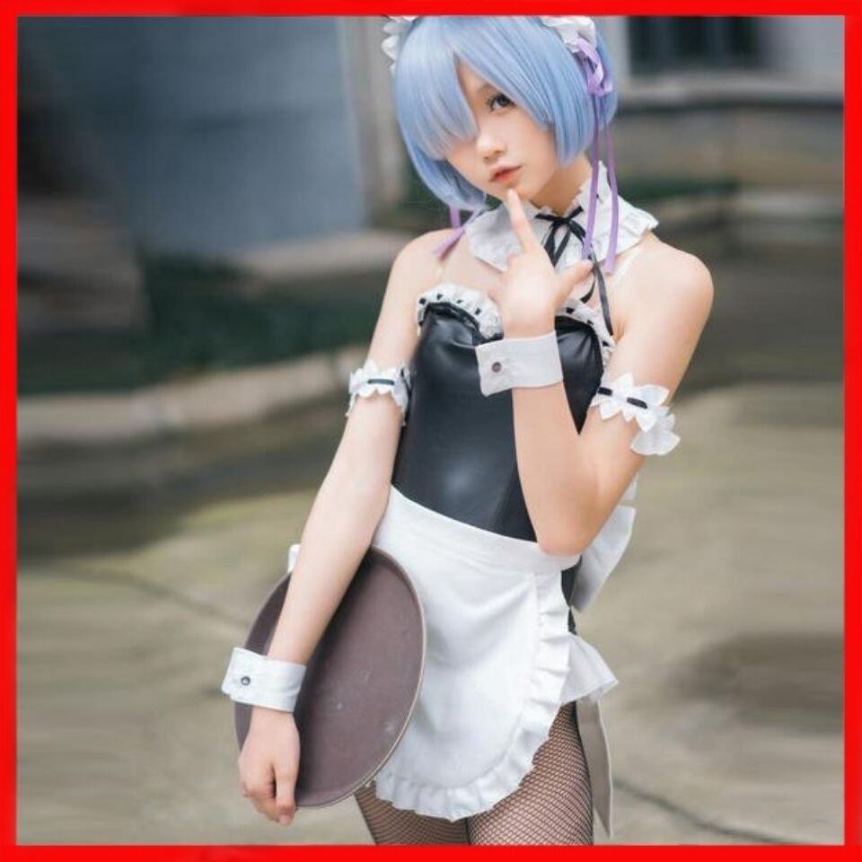 蕾姆cos_女仆装蕾姆cos服动漫拉姆雷姆女从零开始的异世界生活蕾姆兔