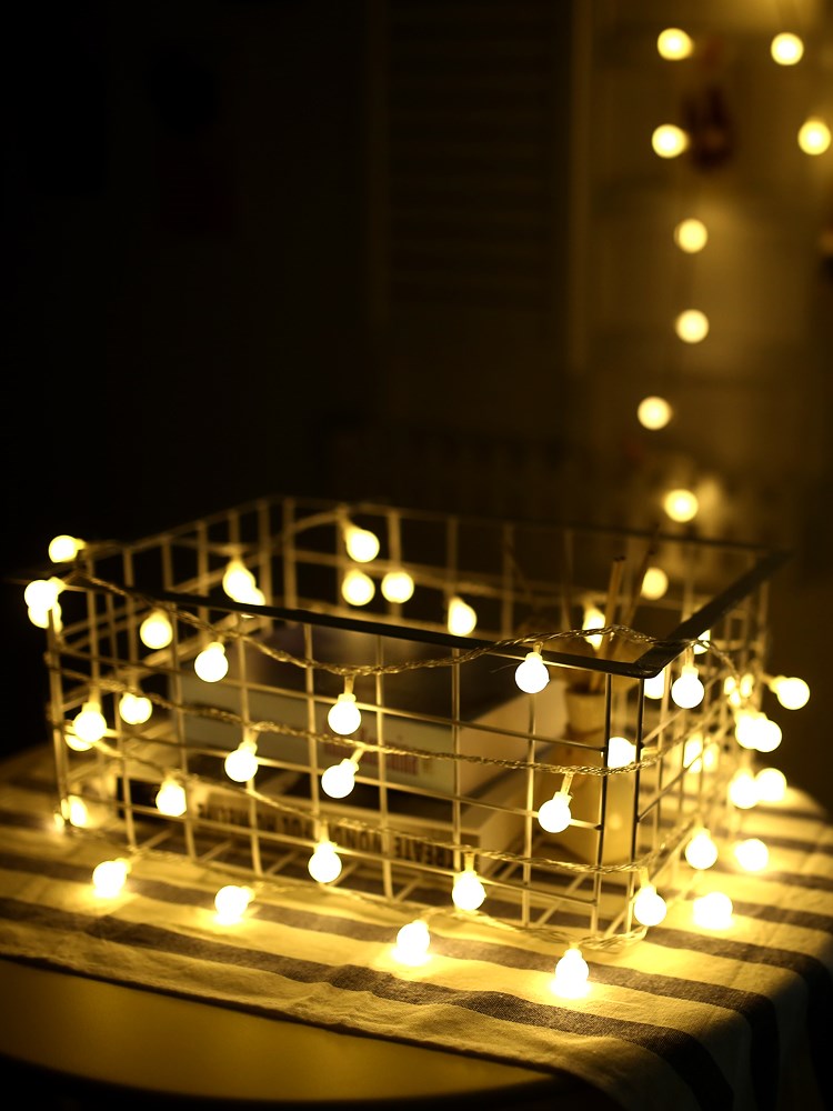 星星灯宿舍挂床上灯带装饰灯串网红浪漫创意挂灯小彩灯房间家用