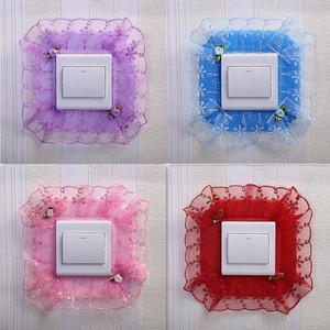 开关保护套田园布艺图片