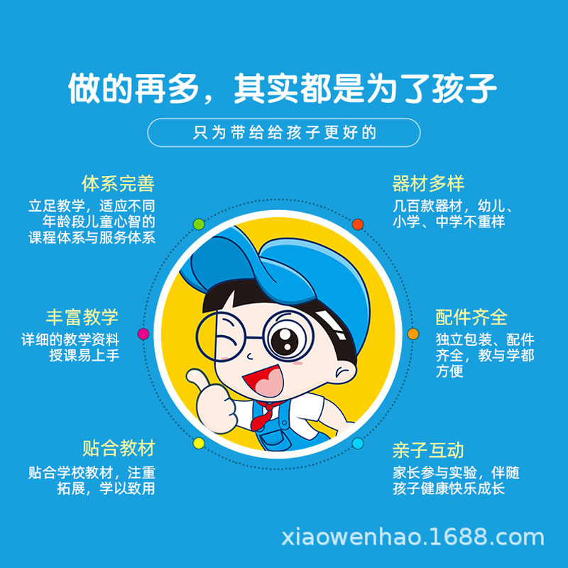 QT小孔成像小问号科学实验器材科技制作创客物理教具儿童模型diy