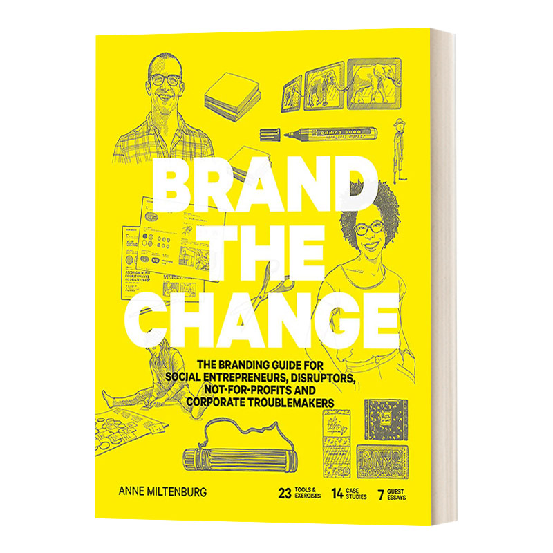 英文原版 Brand the Change 品牌革新指南 英文版 进口英语原版书籍