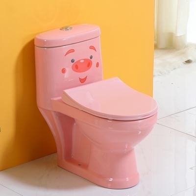 马桶送货彩色小孩洁具入户卫浴全套幼儿园儿童配齐陶瓷专用坐便器