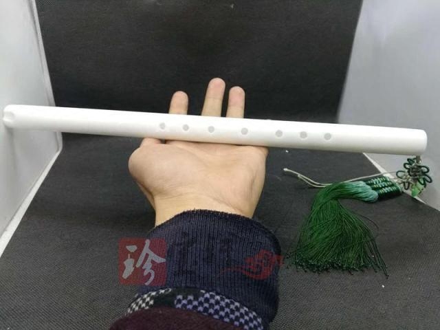 天然白玉萧玉石箫洞萧乐器正品汉白玉玉萧玉箫家居礼品摆件