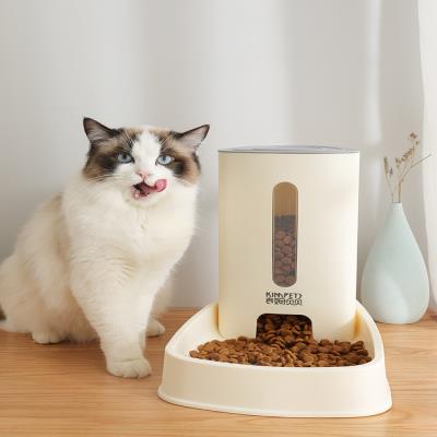 宠物自动喂食器猫碗自助喂食机猫咪狗狗一体狗粮猫粮投食机二合一
