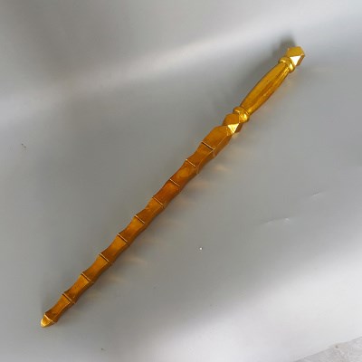 纯铜实心锏打神鞭法器姜子牙神武术训练四楞锏佛堂道观降魔杵