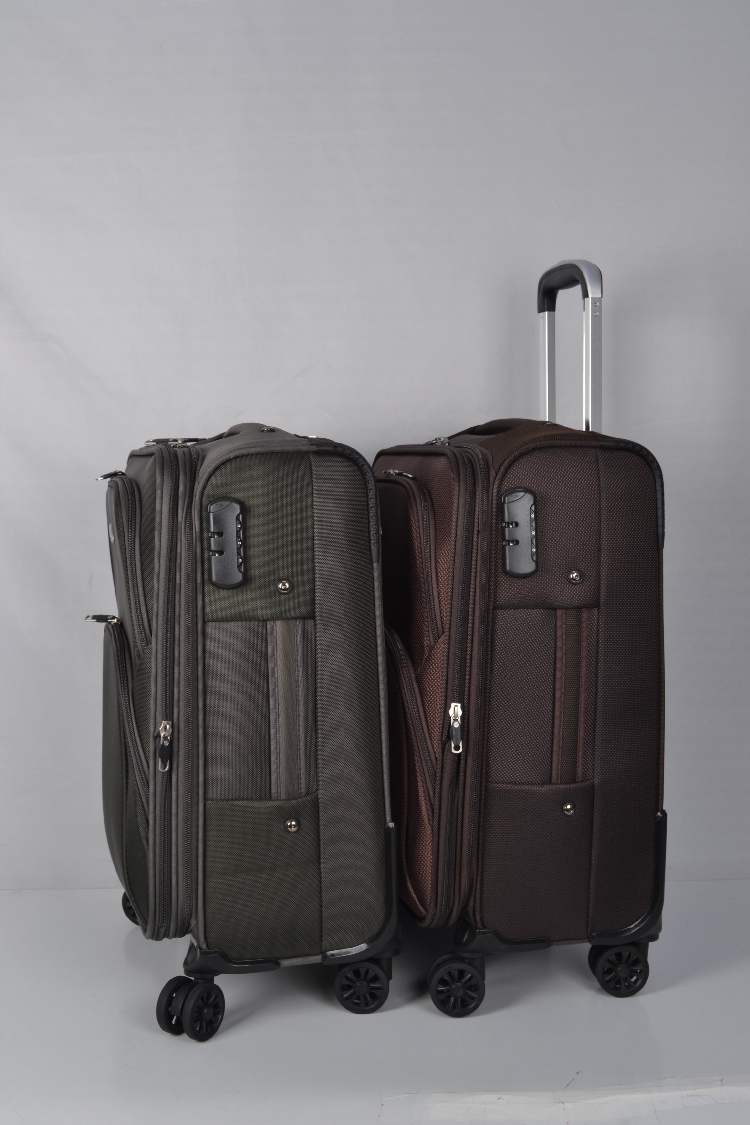 学生拉杆箱旅行箱拉链牛津布行李包静音万向轮24寸行李包20登机箱