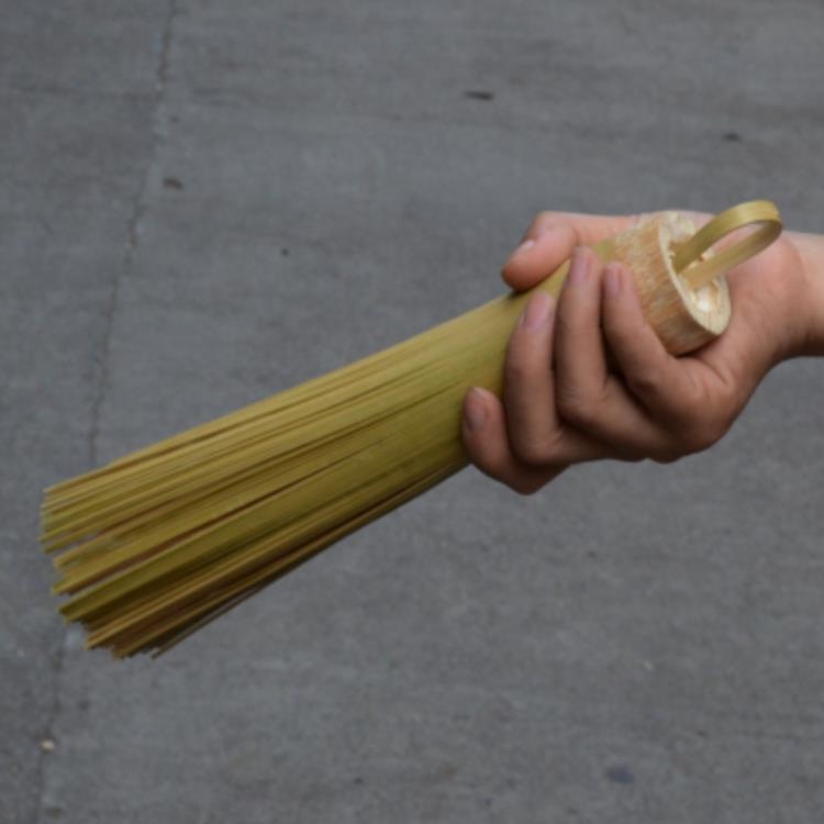 2个装刷锅神器竹刷子竹纤维长柄洗锅刷强力清洁厨房酒店手工竹刷