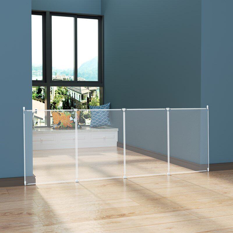 阳台挡板防风防雨宠物防护护栏围板封闭透明缝隙防猫掉落塑料露台