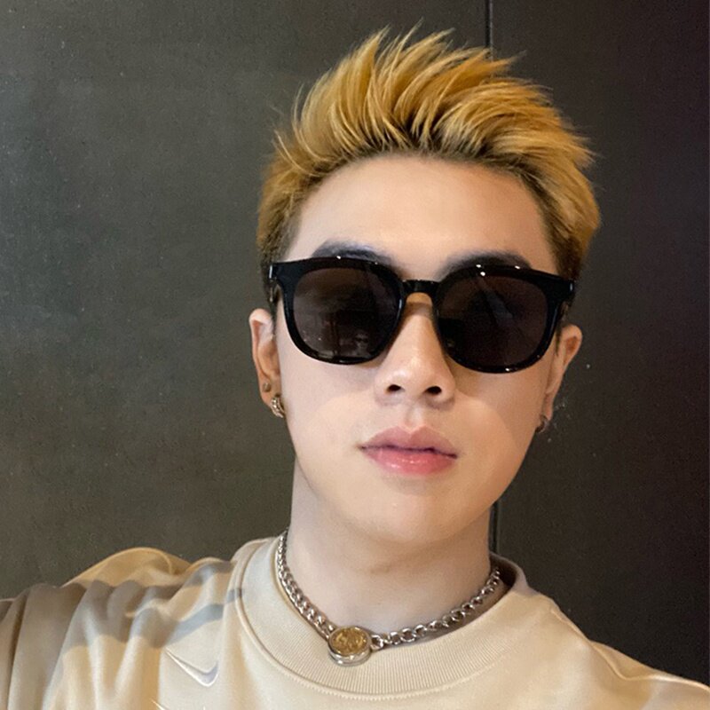 高品质墨镜潮男网红韩版痞帅高清偏光太阳镜防紫外线开车旅行时尚