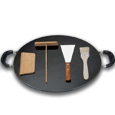 铁饼工具烙饼多功能铁板平锅刮板全套平底鏊子家用老式菜煎饼刮子