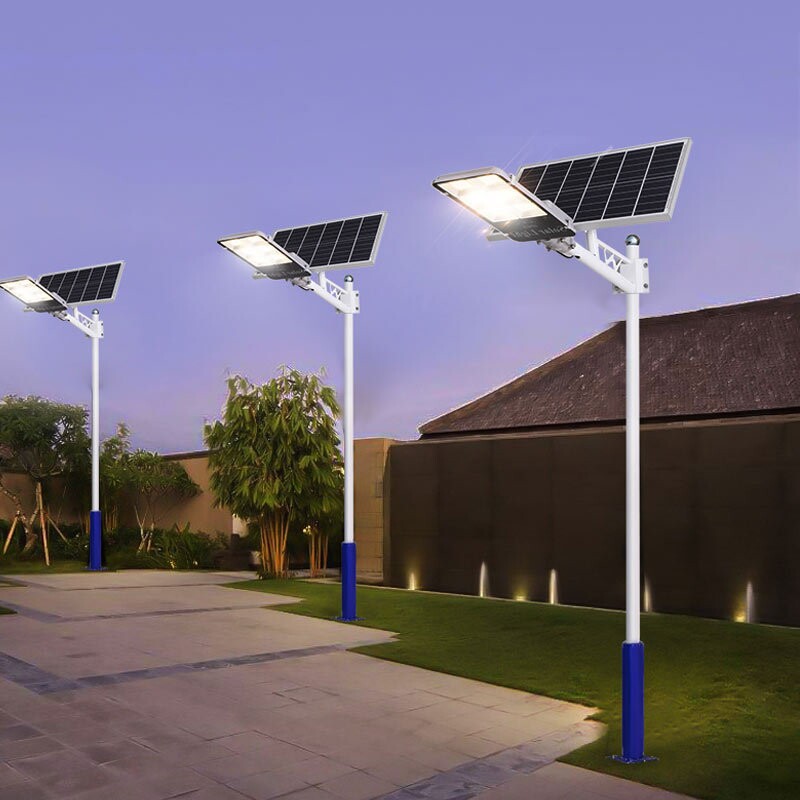 太阳能路灯户外庭院灯300w超亮新农村一体化6米杆家用led路灯室外