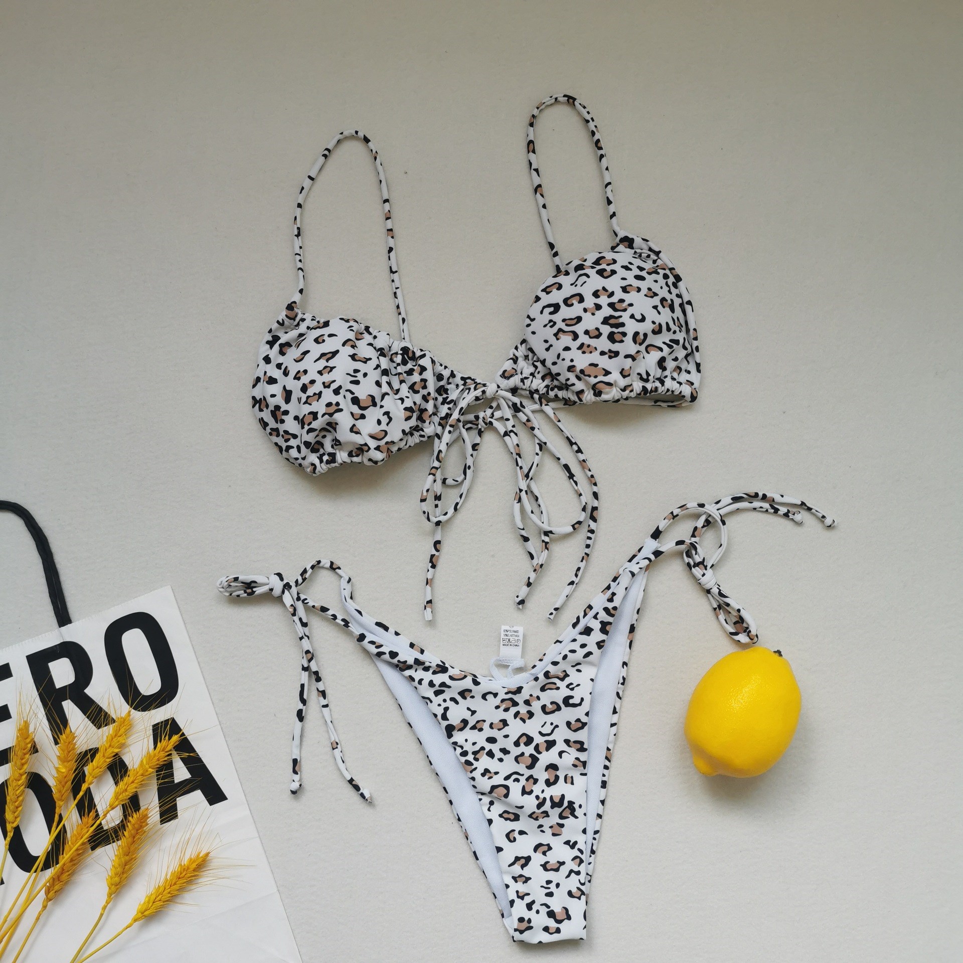 比基尼泳衣超暴露女夏ins风温泉泳装大胸小胸海边度假时尚仙气