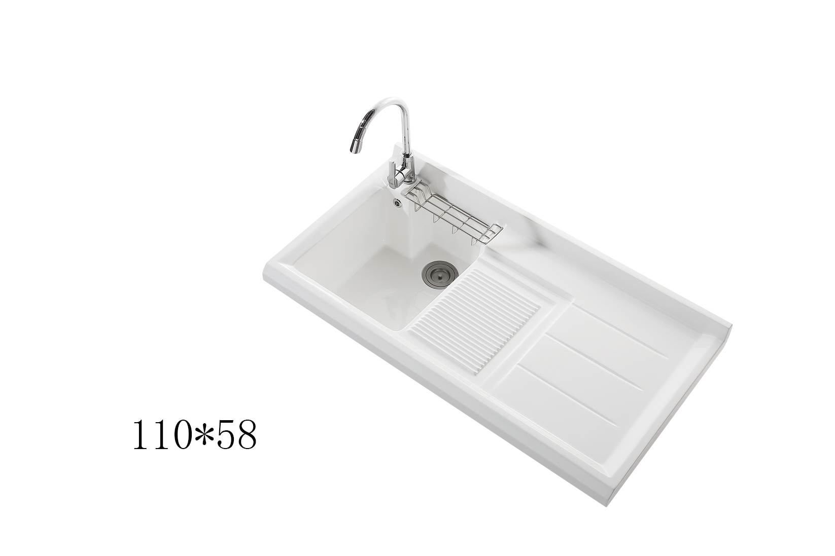 洗衣池台盆槽带搓衣板阳台组合石英石台面滚筒洗衣机浴室柜