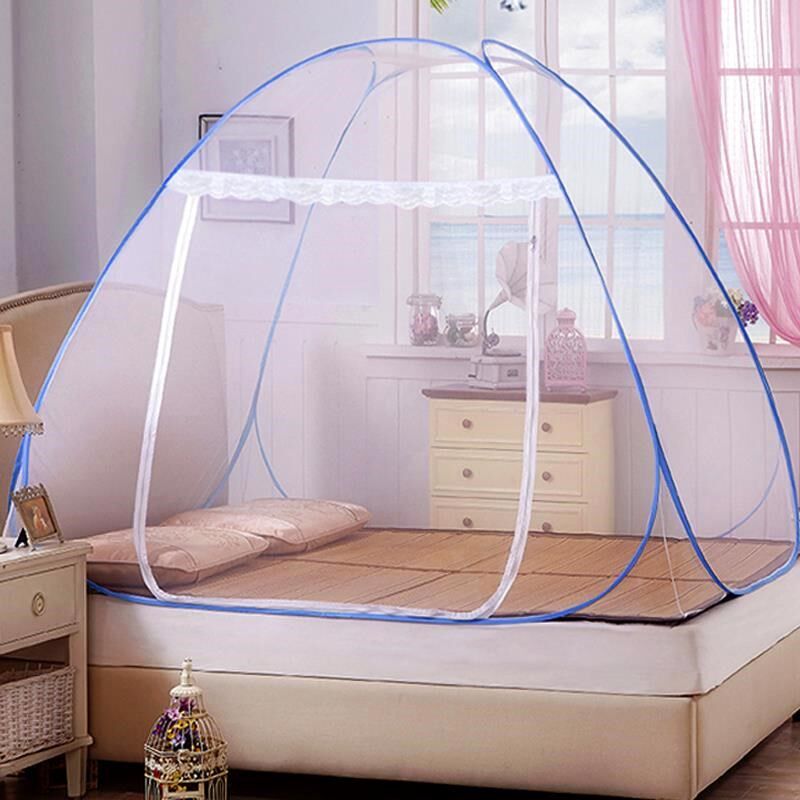 蚊帐单人可安装蒙古包蚊便携折叠防户外阳台庭院免露营移动室外网