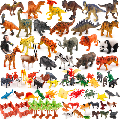 塑胶玩具小动物软儿童图片