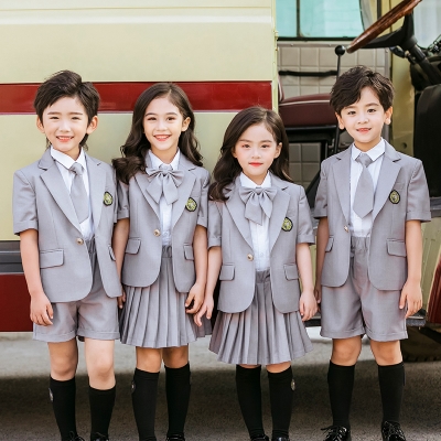 贵族校服英伦风套装小学夏图片