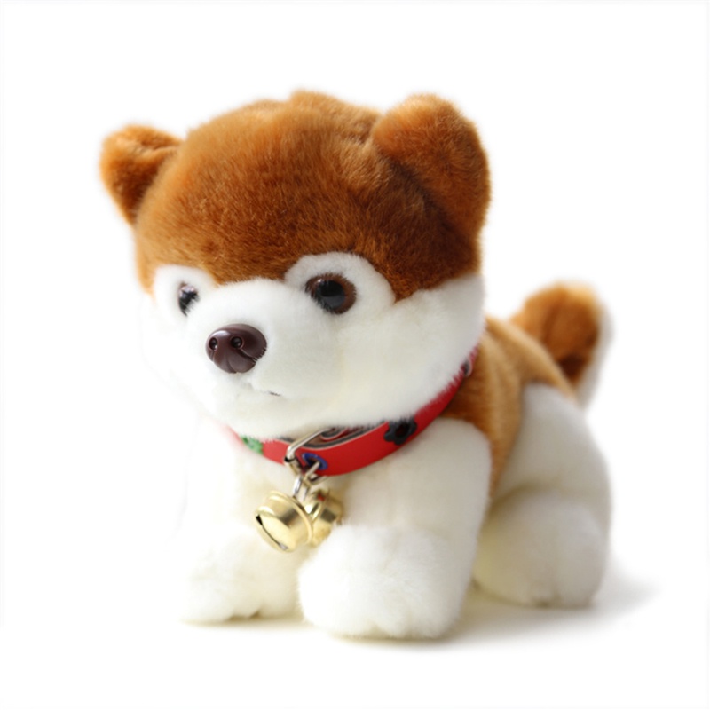 狗狗公仔萌萌可爱_萌萌哒胖博美俊介柴犬公仔可爱狗狗毛绒玩具送女生