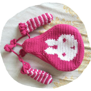 普通自行车座套毛线图片