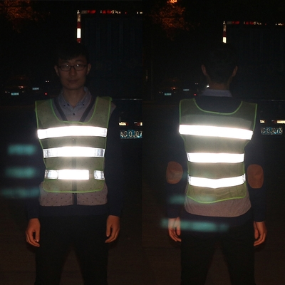 汽车用反光背心马甲反光衣驾驶员警示交通荧光服骑行司机安全衣