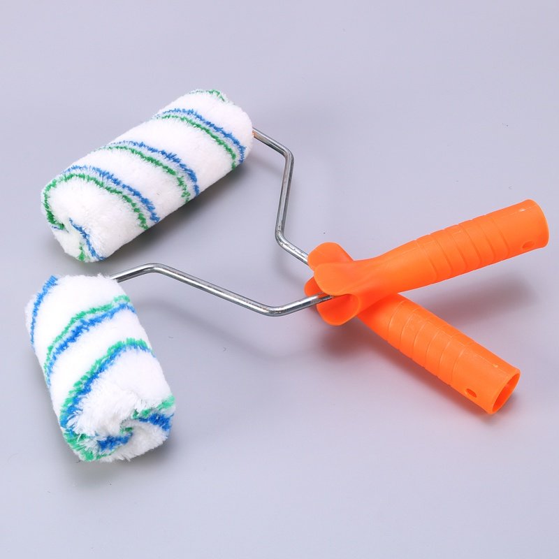 乳胶漆滚筒刷子无死角9寸短中细长毛油漆刷热熔涂料滚刷墙漆刷子