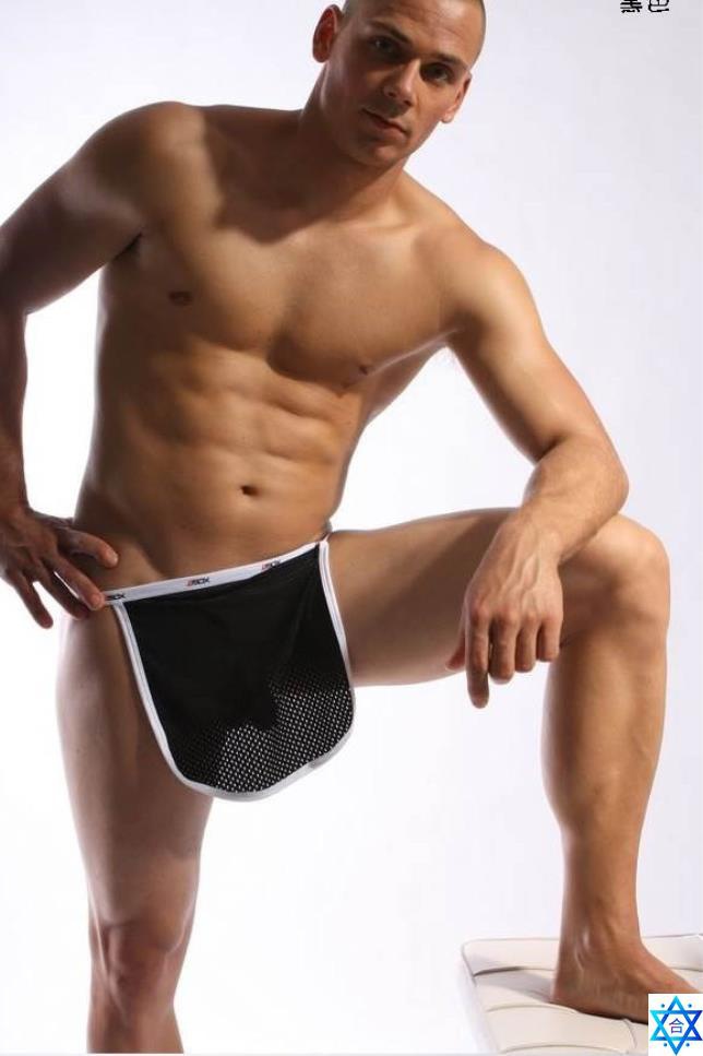 网红Men's underwear uniform underwear JJSOX sexy belly pocke