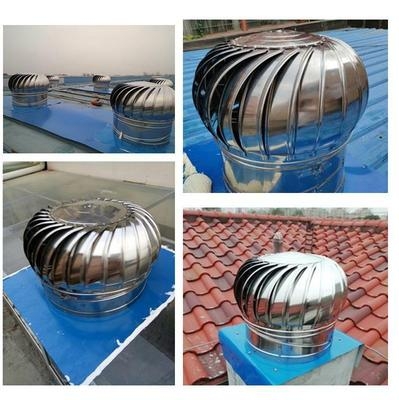 (今日5.8折)风动力圆形风帽屋顶无自动2019风机散热养殖场不锈钢风机
