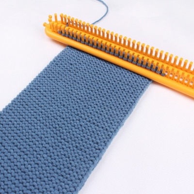 织围巾毛线送男友编织器编织器工具i毛巾机器手织粗线套装礼物