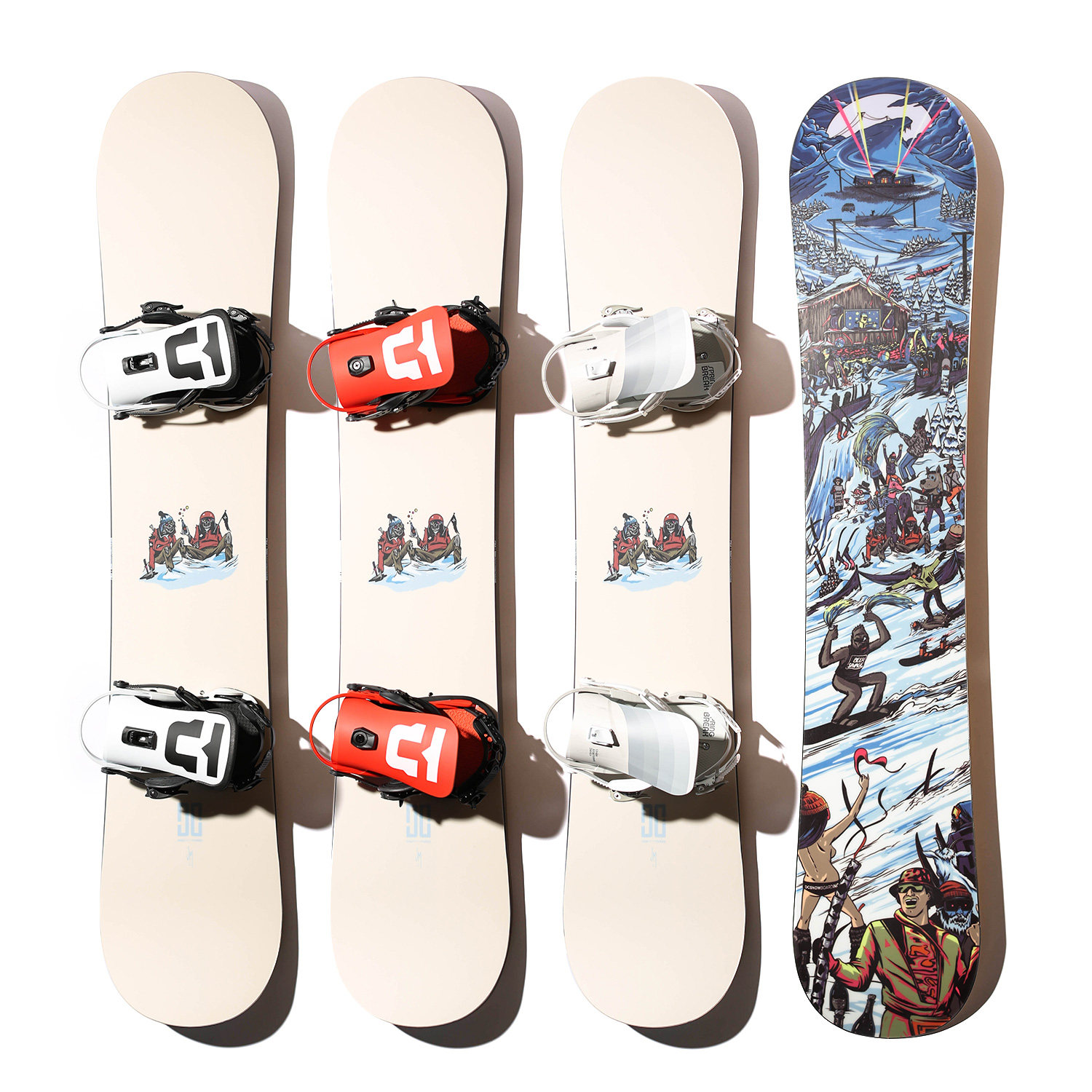 傲天极限 dc滑雪板单板男女款滑雪装备套装pbj全能公园平花板成人