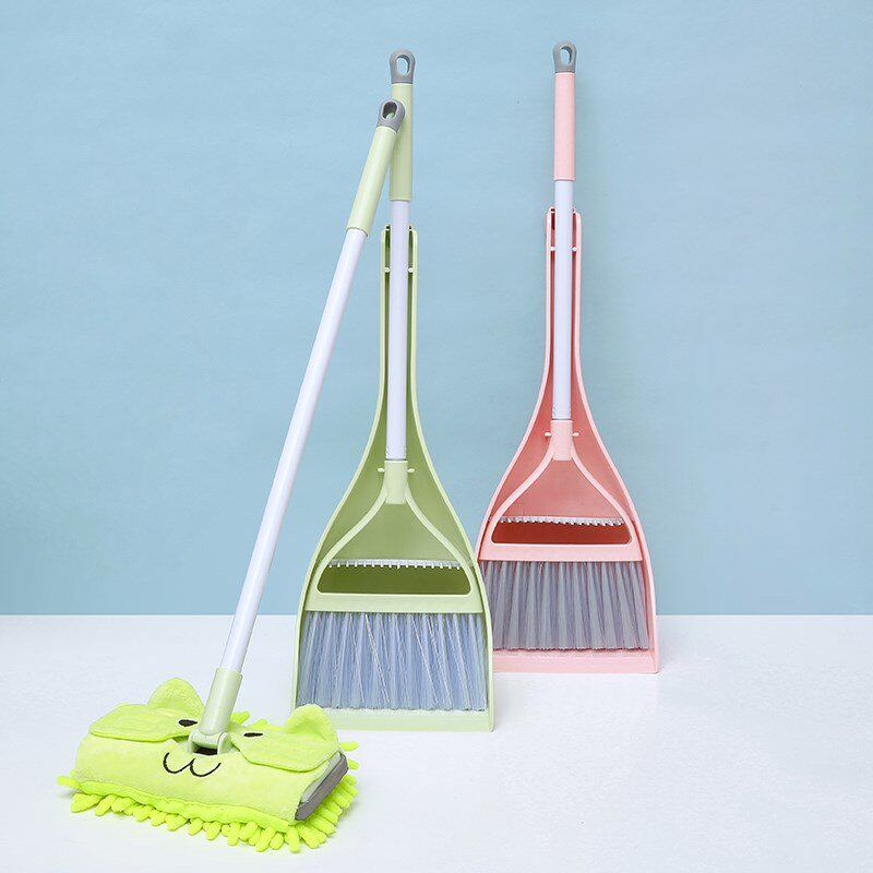 儿童扫帚簸箕组合套装玩具拖布小扫把笤地小孩宝宝拖把家用迷子你